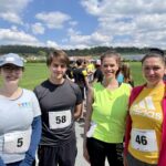 Ein Teil der Kinderschutzbund-Truppe beim Lauf