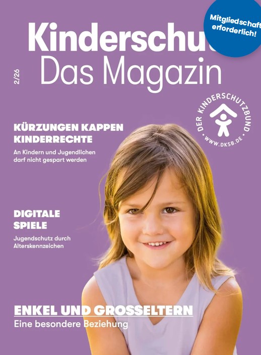 Titelbild: Kinderschutz. Das Magazin.